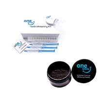 Load image into Gallery viewer, Teeth Whitening Kit and Activated Charcoal Powder Bundle
