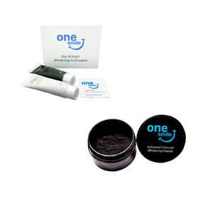 Day & Night Toothpaste and Activated Charcoal Powder Bundle